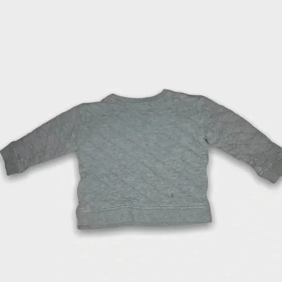 2/$15🥳 Light Gray Awesome Print Crew Neck - Picture 3 of 3